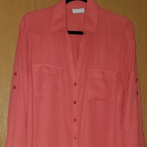 Coral Blouse